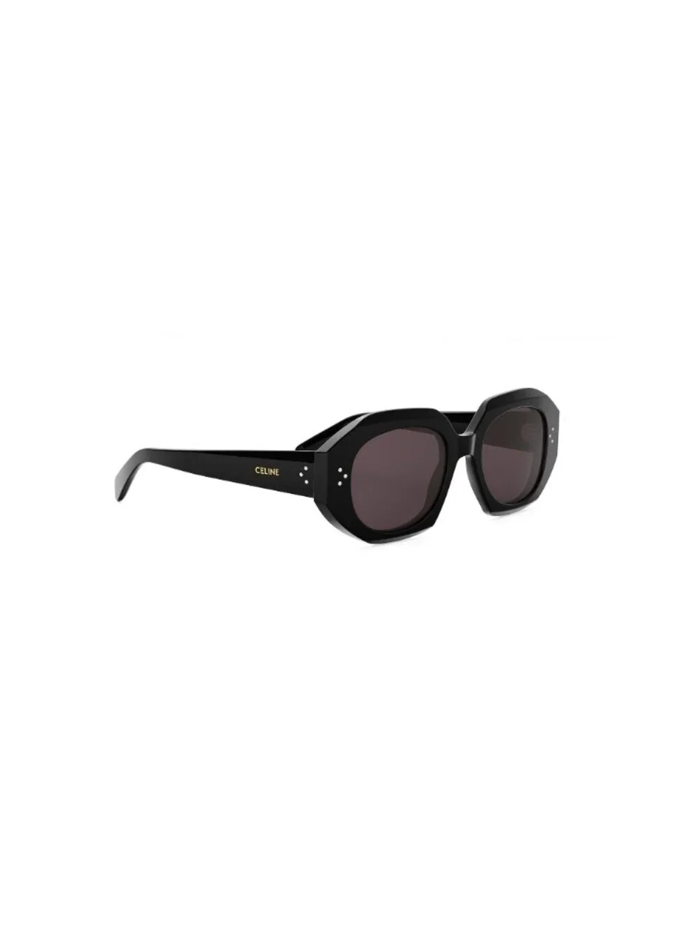 New CELINE Women's Sunglasses Acetate Frame 3 DOTS CL40319I 01Y 52 Black